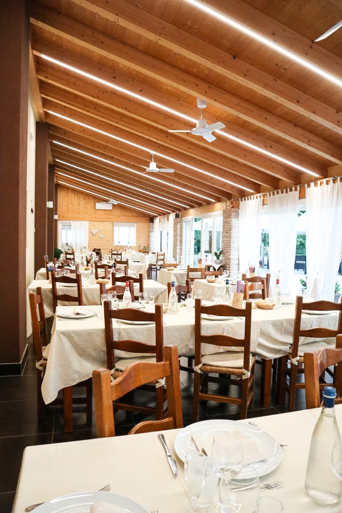 Sala per pranzi aziendali a Padova - Agriturismo Tasinato1